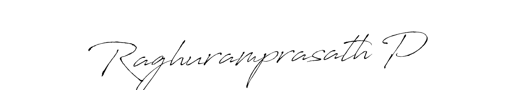 Raghuramprasath P stylish signature style. Best Handwritten Sign (Antro_Vectra) for my name. Handwritten Signature Collection Ideas for my name Raghuramprasath P. Raghuramprasath P signature style 6 images and pictures png