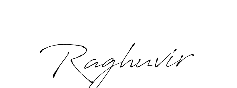 Design your own signature with our free online signature maker. With this signature software, you can create a handwritten (Antro_Vectra) signature for name Raghuvir. Raghuvir signature style 6 images and pictures png