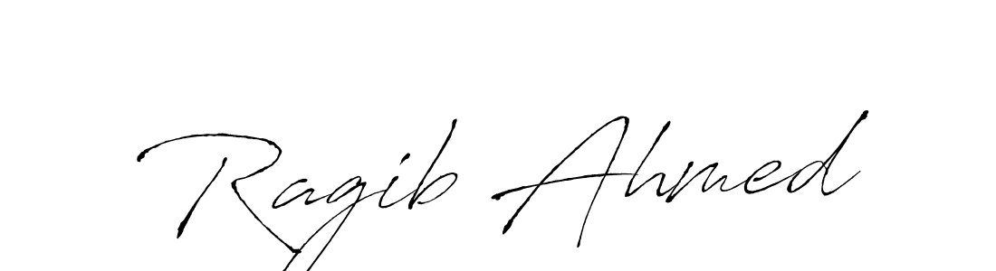 Create a beautiful signature design for name Ragib Ahmed. With this signature (Antro_Vectra) fonts, you can make a handwritten signature for free. Ragib Ahmed signature style 6 images and pictures png