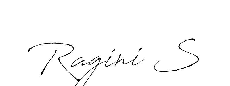 Use a signature maker to create a handwritten signature online. With this signature software, you can design (Antro_Vectra) your own signature for name Ragini S. Ragini S signature style 6 images and pictures png