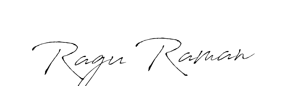 Also we have Ragu Raman name is the best signature style. Create professional handwritten signature collection using Antro_Vectra autograph style. Ragu Raman signature style 6 images and pictures png