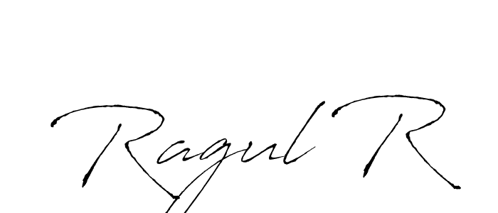 Best and Professional Signature Style for Ragul R. Antro_Vectra Best Signature Style Collection. Ragul R signature style 6 images and pictures png