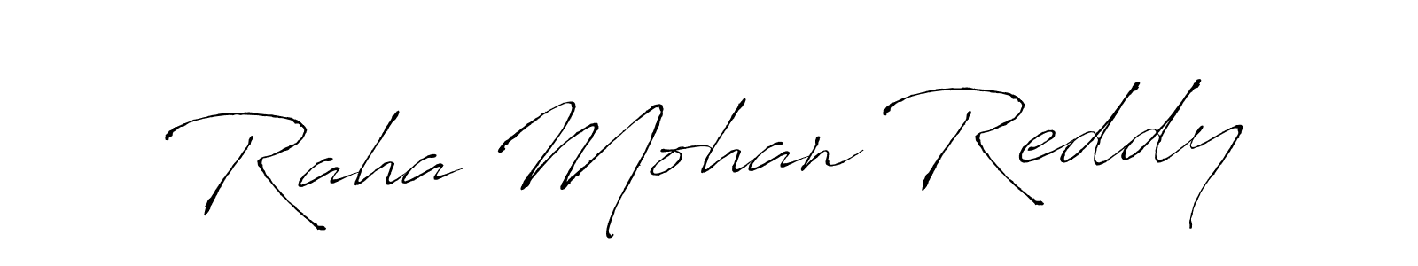 You should practise on your own different ways (Antro_Vectra) to write your name (Raha Mohan Reddy) in signature. don't let someone else do it for you. Raha Mohan Reddy signature style 6 images and pictures png