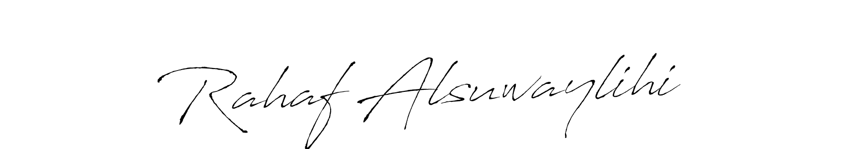 Use a signature maker to create a handwritten signature online. With this signature software, you can design (Antro_Vectra) your own signature for name Rahaf Alsuwaylihi. Rahaf Alsuwaylihi signature style 6 images and pictures png