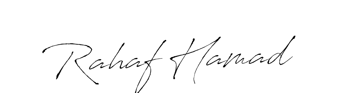 Also You can easily find your signature by using the search form. We will create Rahaf Hamad name handwritten signature images for you free of cost using Antro_Vectra sign style. Rahaf Hamad signature style 6 images and pictures png