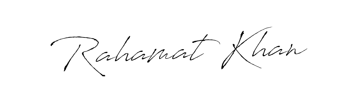 Use a signature maker to create a handwritten signature online. With this signature software, you can design (Antro_Vectra) your own signature for name Rahamat Khan. Rahamat Khan signature style 6 images and pictures png