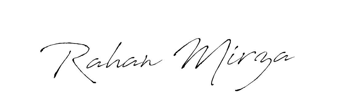 Make a beautiful signature design for name Rahan Mirza. Use this online signature maker to create a handwritten signature for free. Rahan Mirza signature style 6 images and pictures png