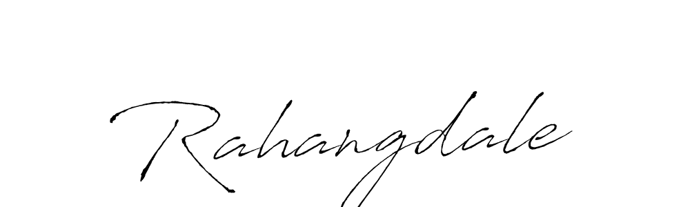 Antro_Vectra is a professional signature style that is perfect for those who want to add a touch of class to their signature. It is also a great choice for those who want to make their signature more unique. Get Rahangdale name to fancy signature for free. Rahangdale signature style 6 images and pictures png