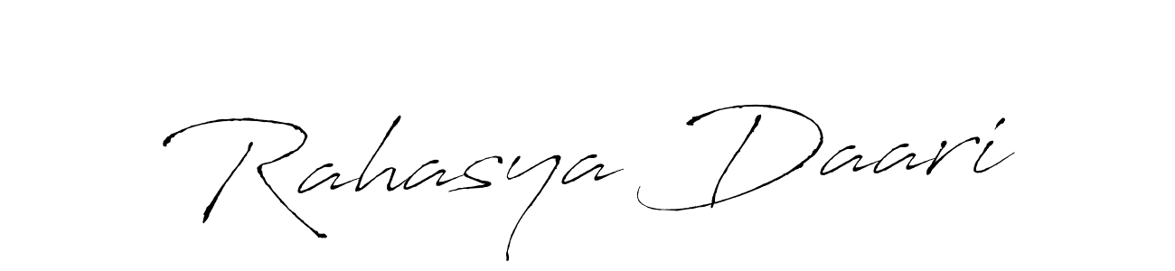 How to Draw Rahasya Daari signature style? Antro_Vectra is a latest design signature styles for name Rahasya Daari. Rahasya Daari signature style 6 images and pictures png