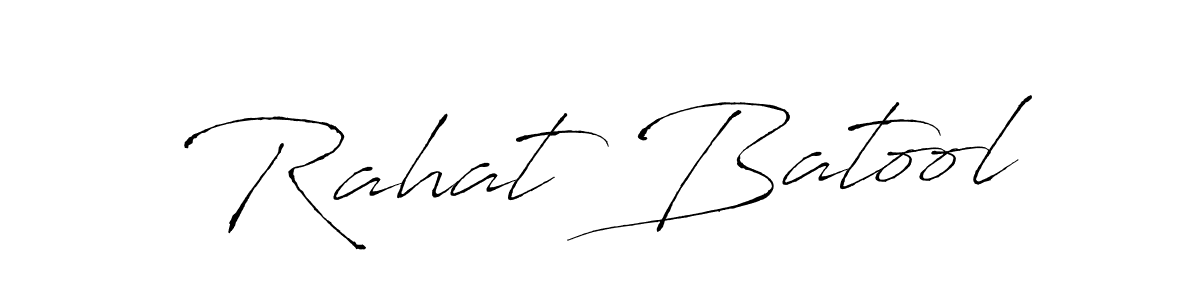 Make a beautiful signature design for name Rahat Batool. Use this online signature maker to create a handwritten signature for free. Rahat Batool signature style 6 images and pictures png
