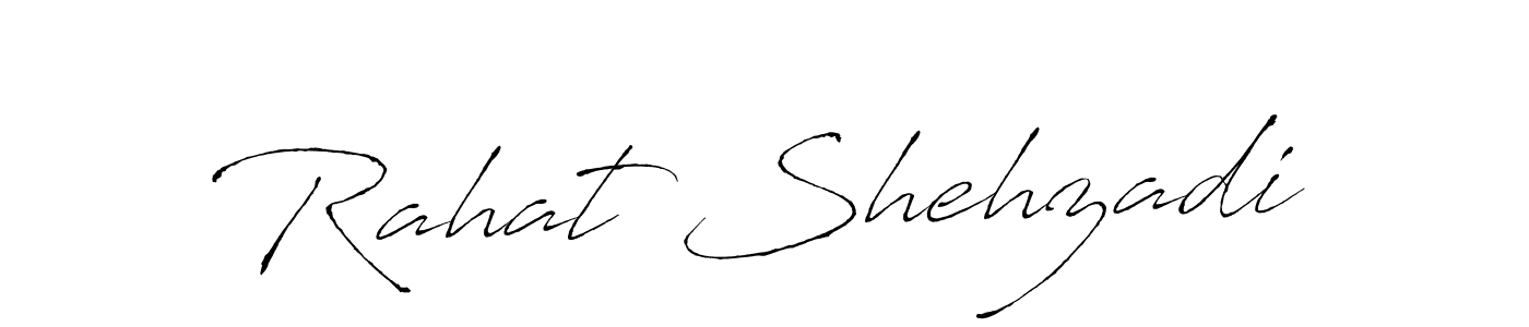 Also You can easily find your signature by using the search form. We will create Rahat Shehzadi name handwritten signature images for you free of cost using Antro_Vectra sign style. Rahat Shehzadi signature style 6 images and pictures png