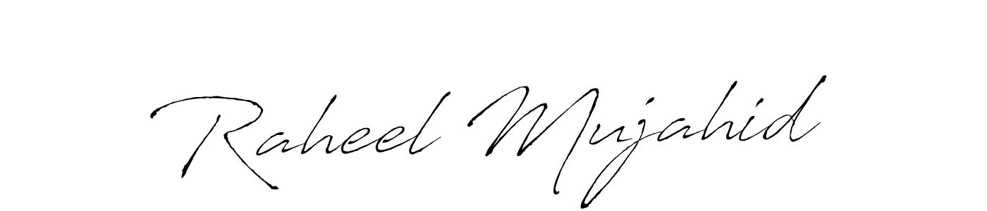 Here are the top 10 professional signature styles for the name Raheel Mujahid. These are the best autograph styles you can use for your name. Raheel Mujahid signature style 6 images and pictures png