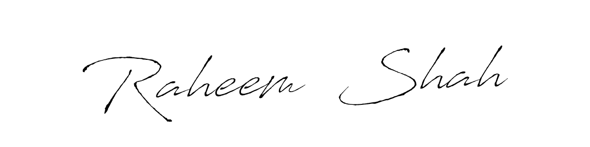 Also You can easily find your signature by using the search form. We will create Raheem  Shah name handwritten signature images for you free of cost using Antro_Vectra sign style. Raheem  Shah signature style 6 images and pictures png