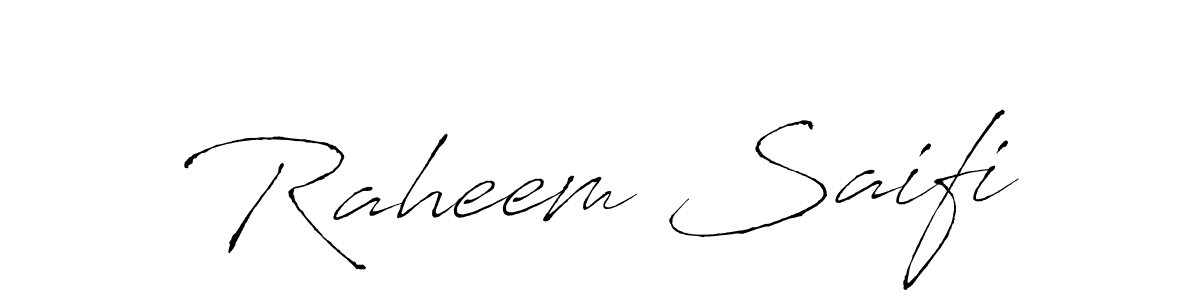 The best way (Antro_Vectra) to make a short signature is to pick only two or three words in your name. The name Raheem Saifi include a total of six letters. For converting this name. Raheem Saifi signature style 6 images and pictures png