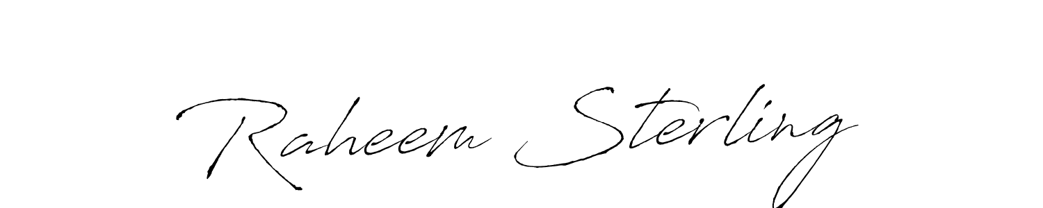 How to Draw Raheem Sterling signature style? Antro_Vectra is a latest design signature styles for name Raheem Sterling. Raheem Sterling signature style 6 images and pictures png