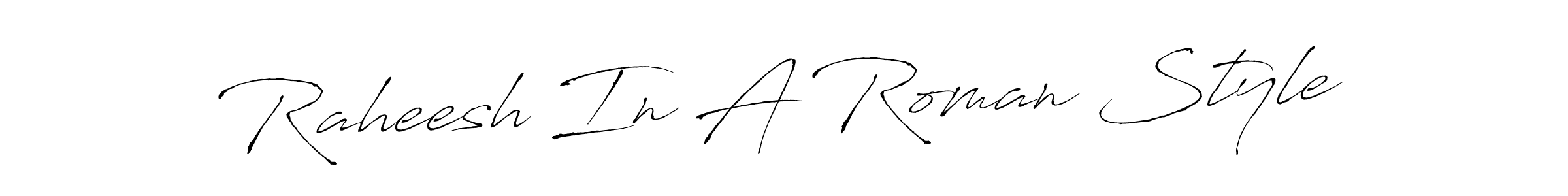 It looks lik you need a new signature style for name Raheesh In A Roman Style. Design unique handwritten (Antro_Vectra) signature with our free signature maker in just a few clicks. Raheesh In A Roman Style signature style 6 images and pictures png