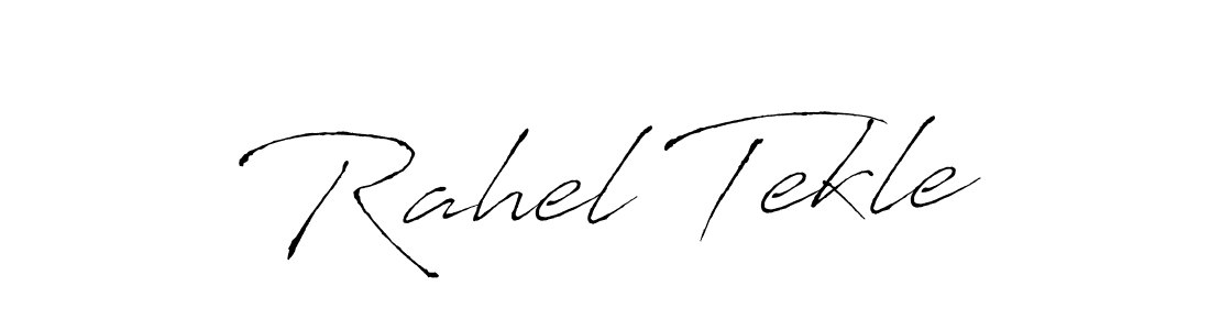 Make a beautiful signature design for name Rahel Tekle. Use this online signature maker to create a handwritten signature for free. Rahel Tekle signature style 6 images and pictures png