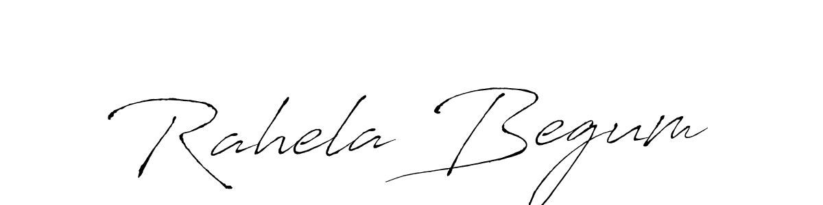 Rahela Begum stylish signature style. Best Handwritten Sign (Antro_Vectra) for my name. Handwritten Signature Collection Ideas for my name Rahela Begum. Rahela Begum signature style 6 images and pictures png