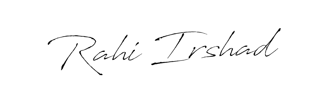 You can use this online signature creator to create a handwritten signature for the name Rahi Irshad. This is the best online autograph maker. Rahi Irshad signature style 6 images and pictures png