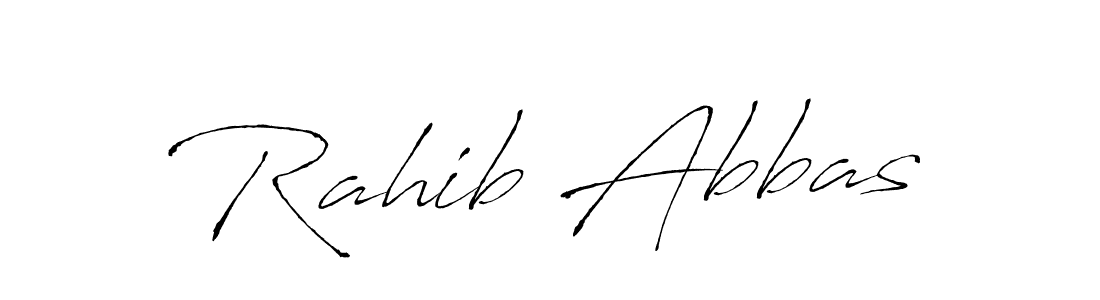 Also You can easily find your signature by using the search form. We will create Rahib Abbas name handwritten signature images for you free of cost using Antro_Vectra sign style. Rahib Abbas signature style 6 images and pictures png