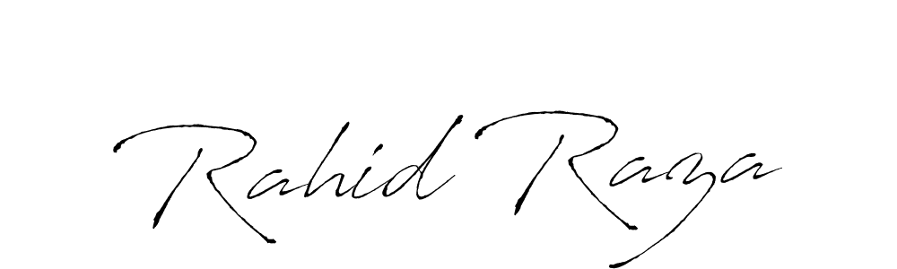 Make a short Rahid Raza signature style. Manage your documents anywhere anytime using Antro_Vectra. Create and add eSignatures, submit forms, share and send files easily. Rahid Raza signature style 6 images and pictures png