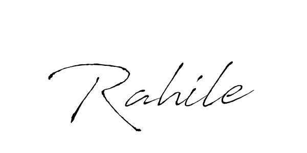 Also we have Rahile name is the best signature style. Create professional handwritten signature collection using Antro_Vectra autograph style. Rahile signature style 6 images and pictures png