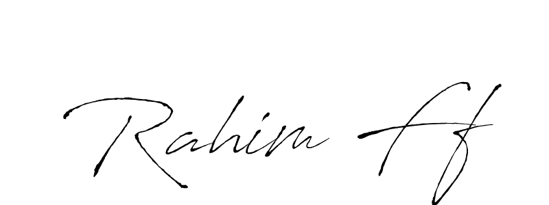 This is the best signature style for the Rahim Ff name. Also you like these signature font (Antro_Vectra). Mix name signature. Rahim Ff signature style 6 images and pictures png