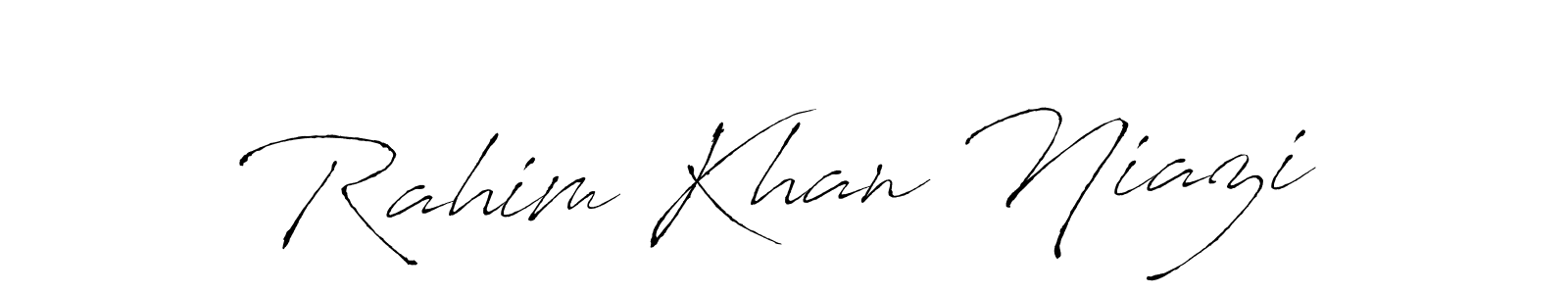 The best way (Antro_Vectra) to make a short signature is to pick only two or three words in your name. The name Rahim Khan Niazi include a total of six letters. For converting this name. Rahim Khan Niazi signature style 6 images and pictures png