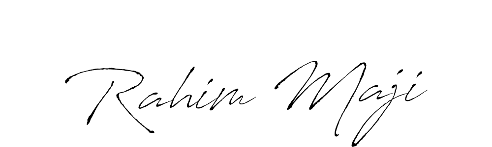 Once you've used our free online signature maker to create your best signature Antro_Vectra style, it's time to enjoy all of the benefits that Rahim Maji name signing documents. Rahim Maji signature style 6 images and pictures png