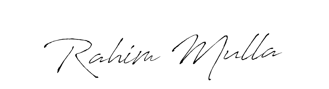 Antro_Vectra is a professional signature style that is perfect for those who want to add a touch of class to their signature. It is also a great choice for those who want to make their signature more unique. Get Rahim Mulla name to fancy signature for free. Rahim Mulla signature style 6 images and pictures png