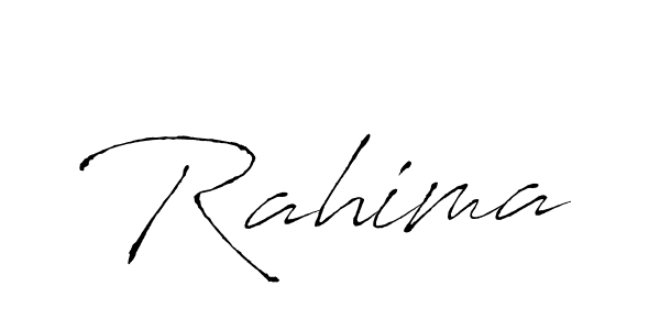 Create a beautiful signature design for name Rahima. With this signature (Antro_Vectra) fonts, you can make a handwritten signature for free. Rahima signature style 6 images and pictures png