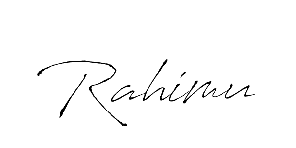 Make a beautiful signature design for name Rahimu. Use this online signature maker to create a handwritten signature for free. Rahimu signature style 6 images and pictures png