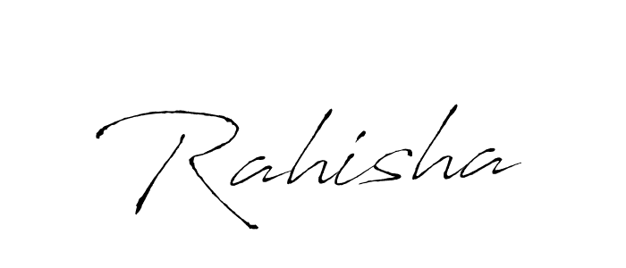 Use a signature maker to create a handwritten signature online. With this signature software, you can design (Antro_Vectra) your own signature for name Rahisha. Rahisha signature style 6 images and pictures png