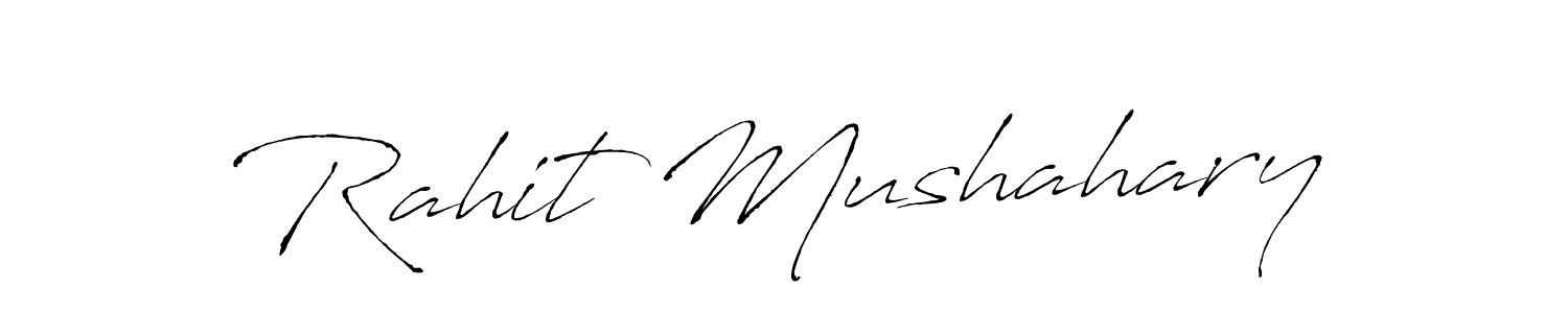 It looks lik you need a new signature style for name Rahit Mushahary. Design unique handwritten (Antro_Vectra) signature with our free signature maker in just a few clicks. Rahit Mushahary signature style 6 images and pictures png