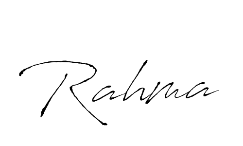 See photos of Rahma official signature by Spectra . Check more albums & portfolios. Read reviews & check more about Antro_Vectra font. Rahma signature style 6 images and pictures png