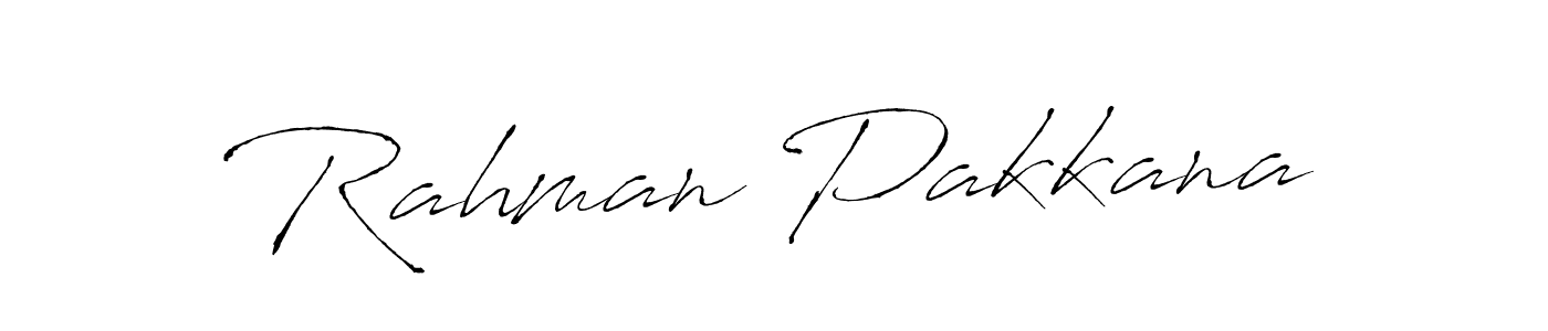 Create a beautiful signature design for name Rahman Pakkana. With this signature (Antro_Vectra) fonts, you can make a handwritten signature for free. Rahman Pakkana signature style 6 images and pictures png