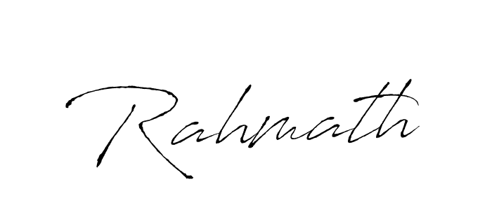 Create a beautiful signature design for name Rahmath. With this signature (Antro_Vectra) fonts, you can make a handwritten signature for free. Rahmath signature style 6 images and pictures png