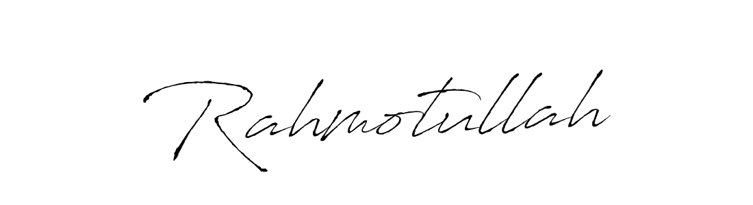Make a beautiful signature design for name Rahmotullah. With this signature (Antro_Vectra) style, you can create a handwritten signature for free. Rahmotullah signature style 6 images and pictures png