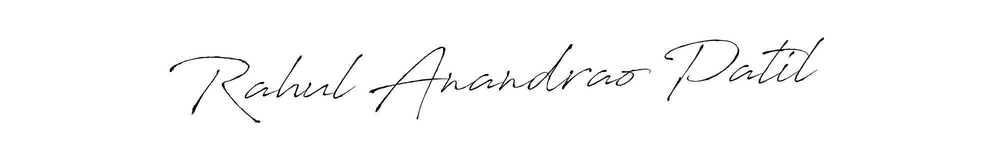 Design your own signature with our free online signature maker. With this signature software, you can create a handwritten (Antro_Vectra) signature for name Rahul Anandrao Patil. Rahul Anandrao Patil signature style 6 images and pictures png