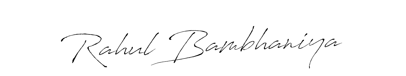 Also You can easily find your signature by using the search form. We will create Rahul Bambhaniya name handwritten signature images for you free of cost using Antro_Vectra sign style. Rahul Bambhaniya signature style 6 images and pictures png