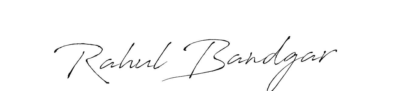 Use a signature maker to create a handwritten signature online. With this signature software, you can design (Antro_Vectra) your own signature for name Rahul Bandgar. Rahul Bandgar signature style 6 images and pictures png