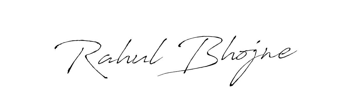 Antro_Vectra is a professional signature style that is perfect for those who want to add a touch of class to their signature. It is also a great choice for those who want to make their signature more unique. Get Rahul Bhojne name to fancy signature for free. Rahul Bhojne signature style 6 images and pictures png