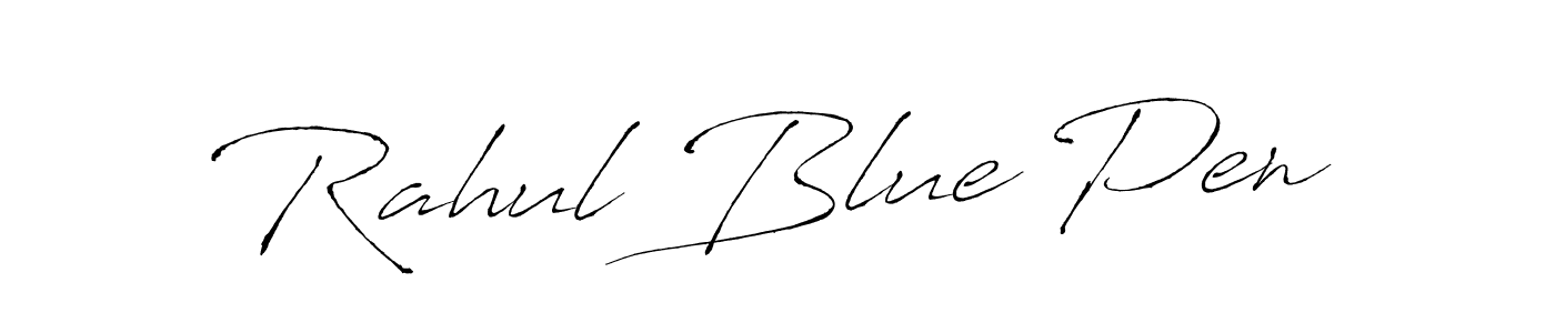 Design your own signature with our free online signature maker. With this signature software, you can create a handwritten (Antro_Vectra) signature for name Rahul Blue Pen. Rahul Blue Pen signature style 6 images and pictures png