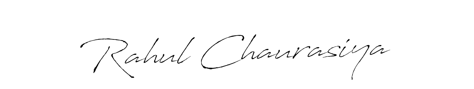 Make a beautiful signature design for name Rahul Chaurasiya. With this signature (Antro_Vectra) style, you can create a handwritten signature for free. Rahul Chaurasiya signature style 6 images and pictures png