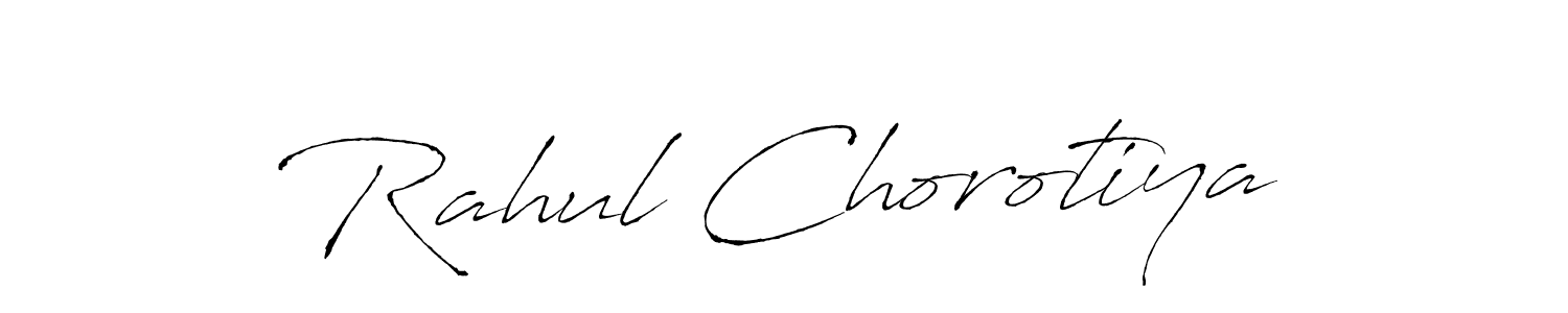 Similarly Antro_Vectra is the best handwritten signature design. Signature creator online .You can use it as an online autograph creator for name Rahul Chorotiya. Rahul Chorotiya signature style 6 images and pictures png