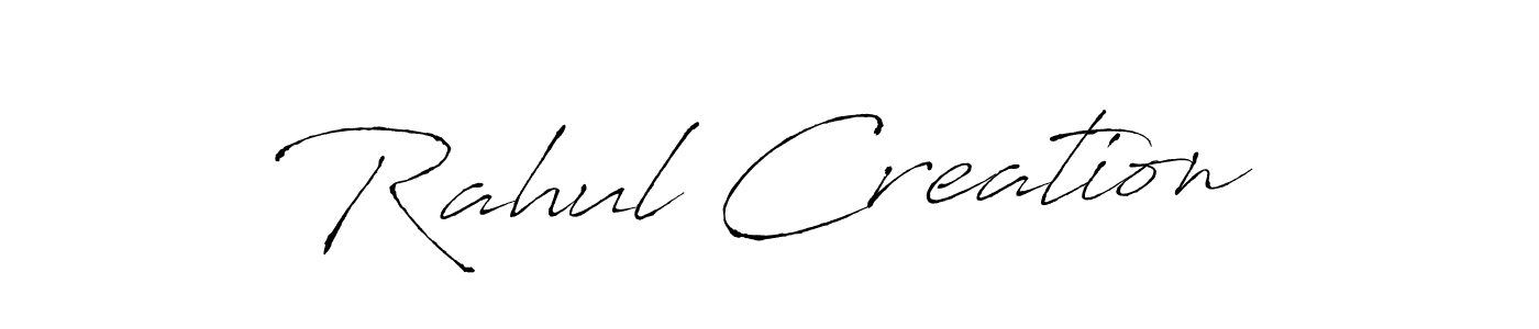 Here are the top 10 professional signature styles for the name Rahul Creation. These are the best autograph styles you can use for your name. Rahul Creation signature style 6 images and pictures png