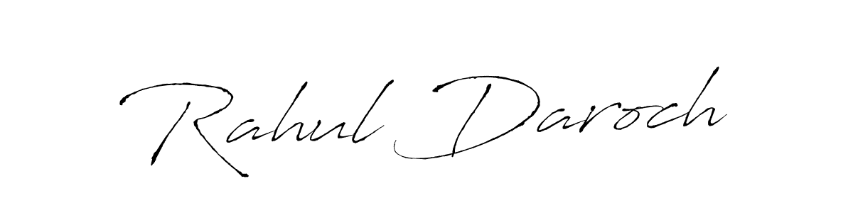 Rahul Daroch stylish signature style. Best Handwritten Sign (Antro_Vectra) for my name. Handwritten Signature Collection Ideas for my name Rahul Daroch. Rahul Daroch signature style 6 images and pictures png