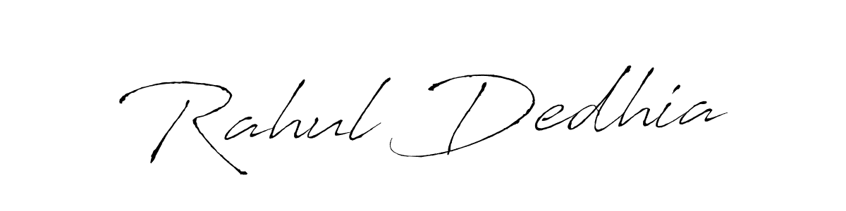 Make a beautiful signature design for name Rahul Dedhia. Use this online signature maker to create a handwritten signature for free. Rahul Dedhia signature style 6 images and pictures png