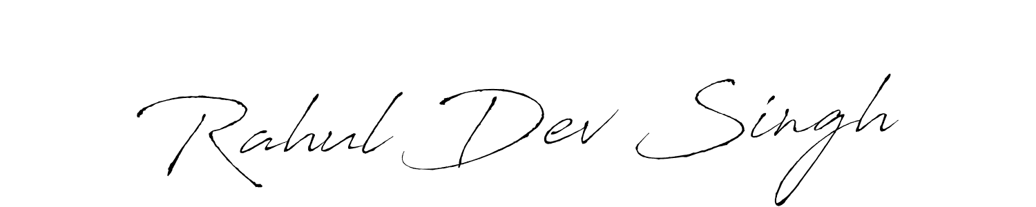 The best way (Antro_Vectra) to make a short signature is to pick only two or three words in your name. The name Rahul Dev Singh include a total of six letters. For converting this name. Rahul Dev Singh signature style 6 images and pictures png