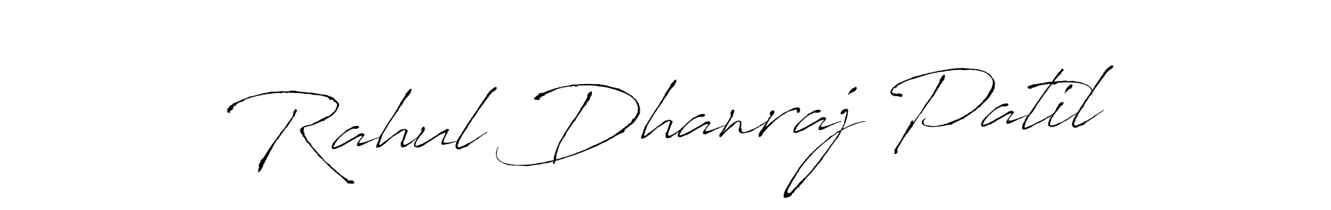 Antro_Vectra is a professional signature style that is perfect for those who want to add a touch of class to their signature. It is also a great choice for those who want to make their signature more unique. Get Rahul Dhanraj Patil name to fancy signature for free. Rahul Dhanraj Patil signature style 6 images and pictures png